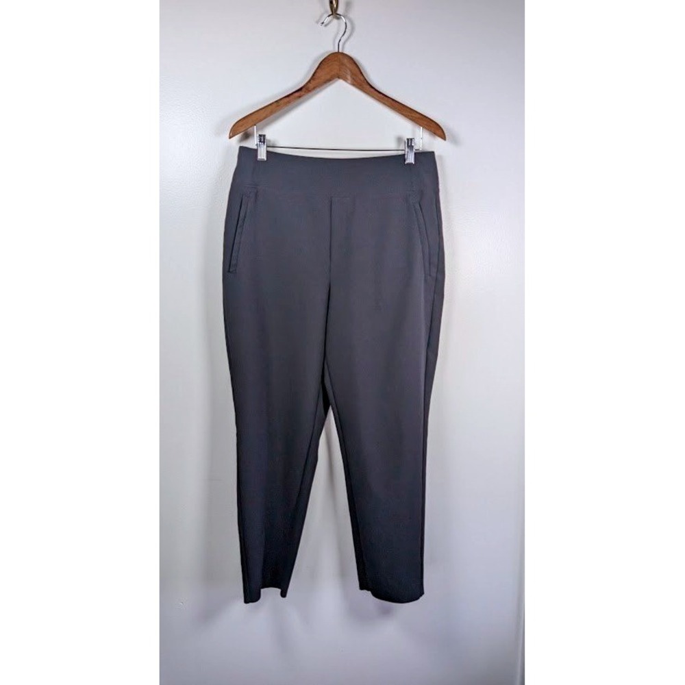 Athleta Brooklyn Ankle Pants Womens Size 10 Tapered Stretch Minimalist Travel